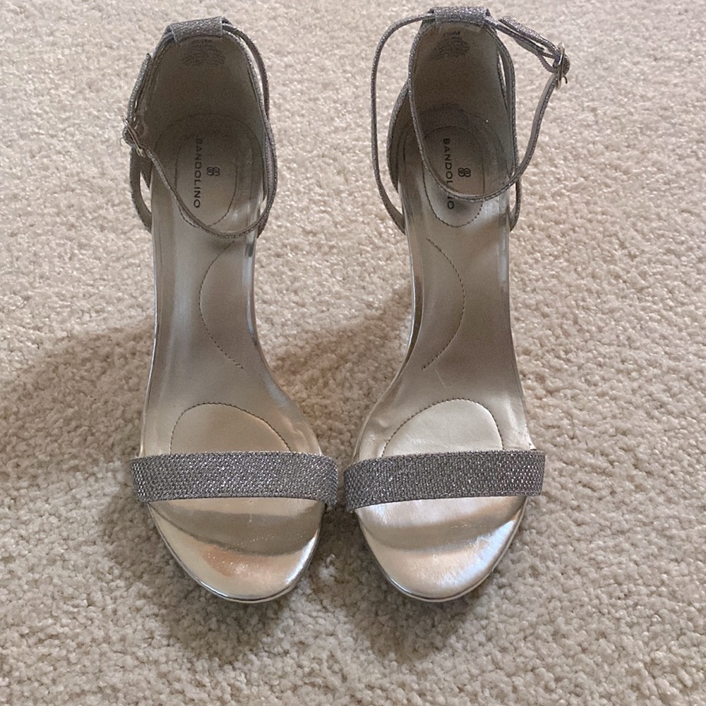 Bandolino Sparkle Strap heels